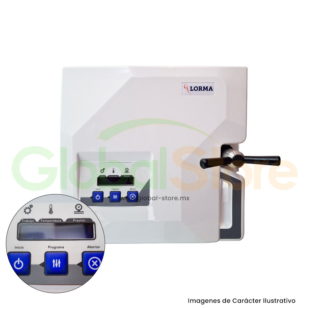 Autoclave de Vapor, Modelo AV-07, 12L