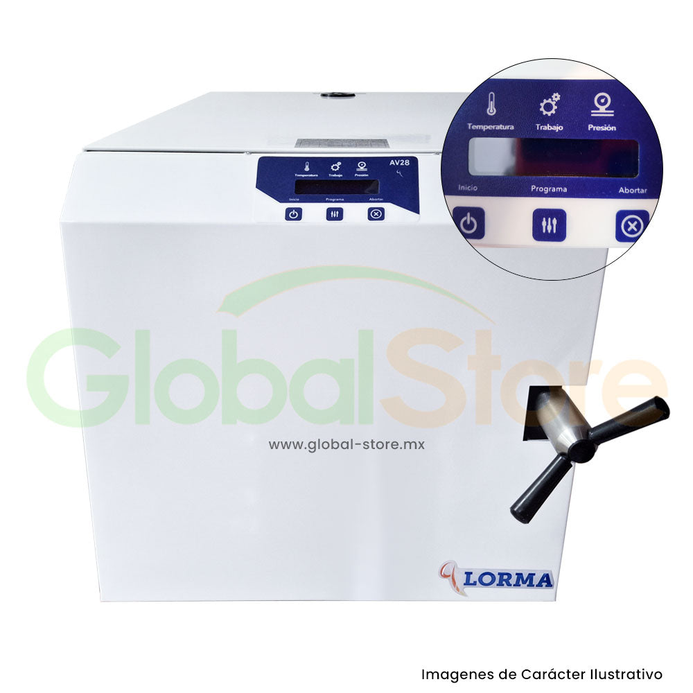 Autoclave de Vapor, Modelo AV-28L, 28L