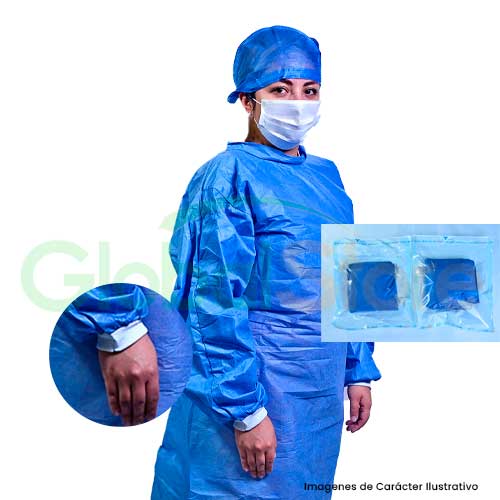 Estériles Batas Desechables Bata Quirurgica Esteril Desechable