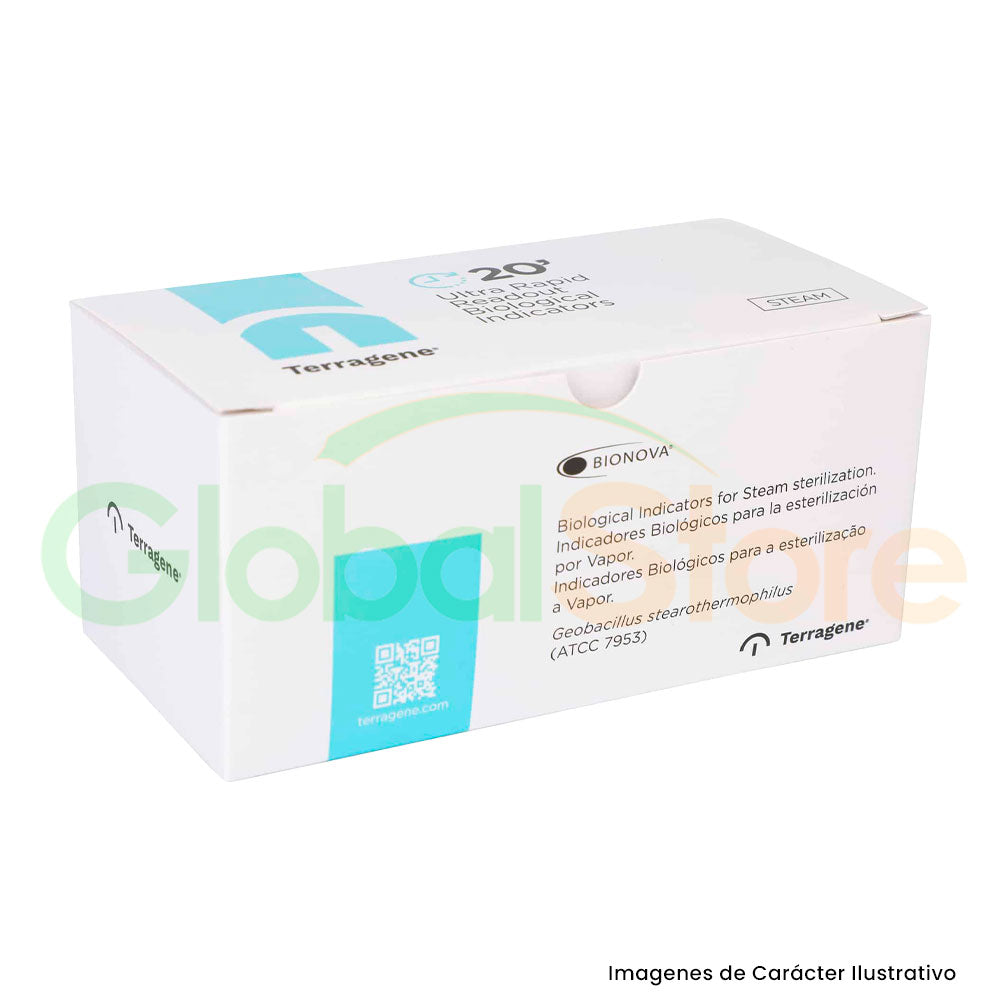 Bt224 Ribbon Indicador Biológico de Lectura Ultra Rápida para Vapor 20 min, BT224 ...