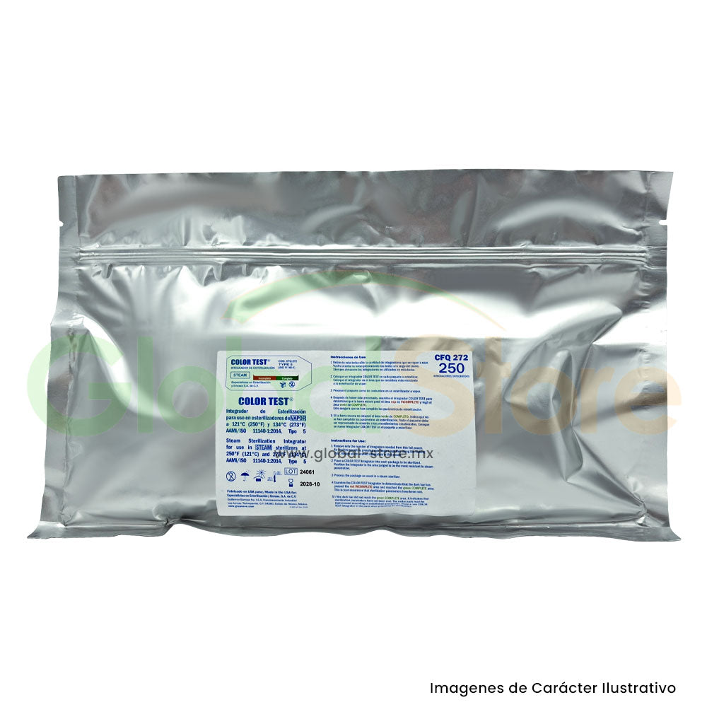 Indicador químico para vapor CFQ272