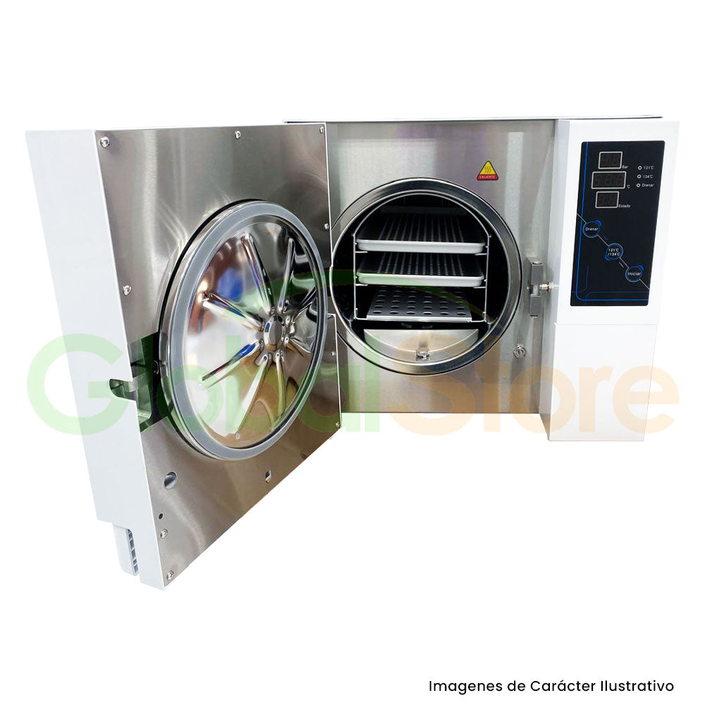 Autoclave de vapor clase N,  22L