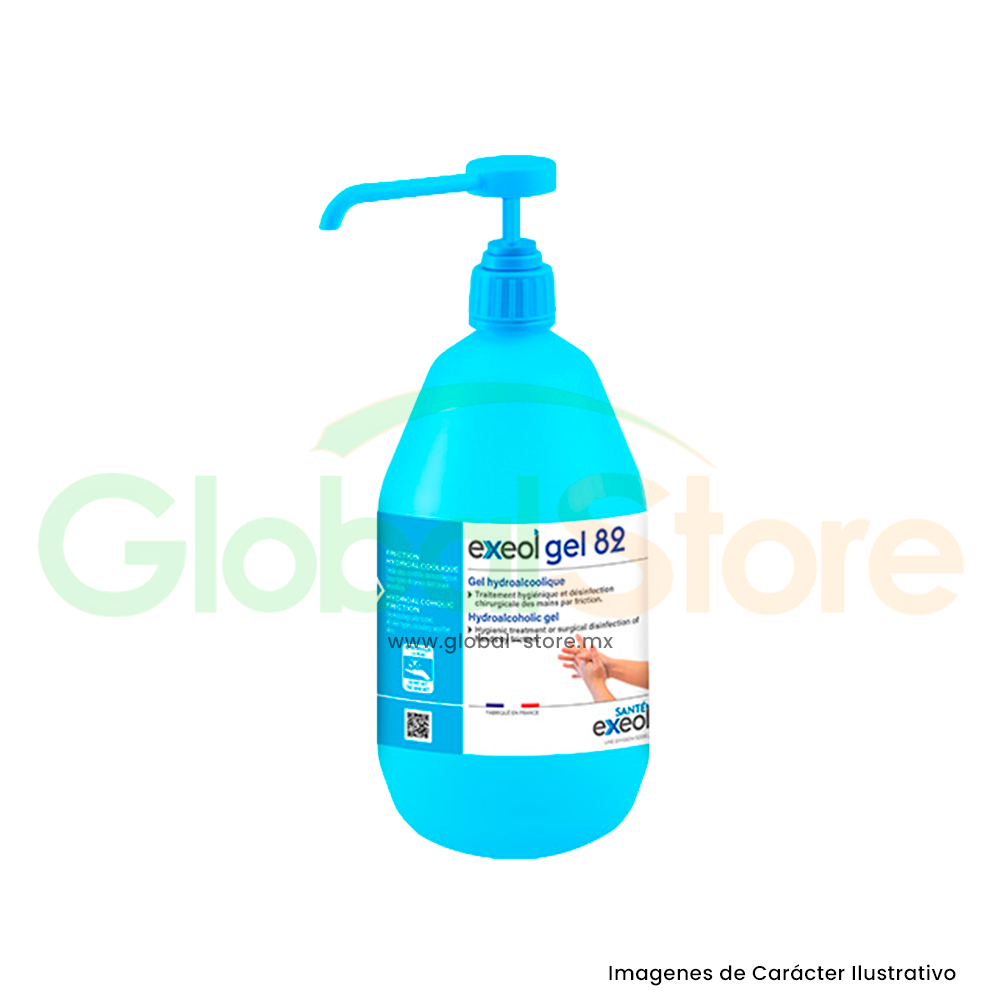 Gel hidroalcohólico EXEOL GEL 82