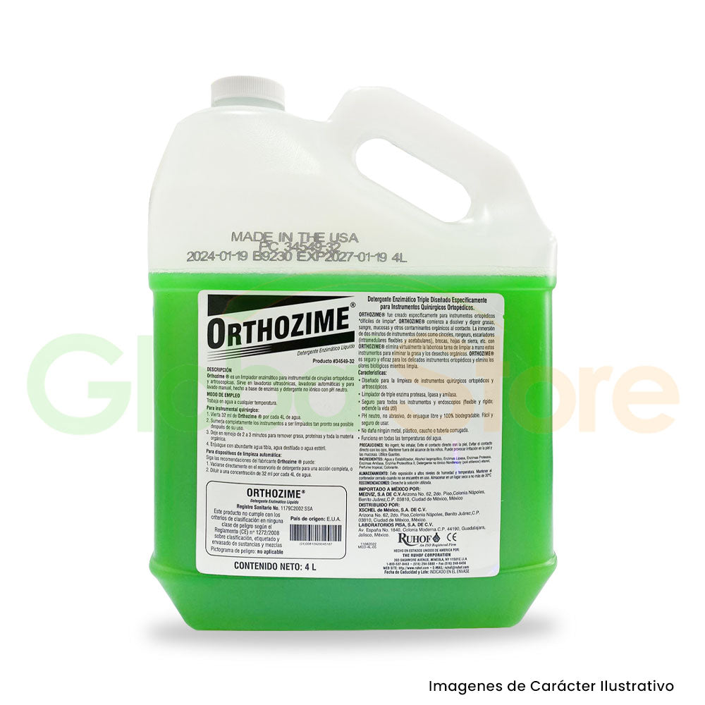 Orthozime Detergente enzimático triple
