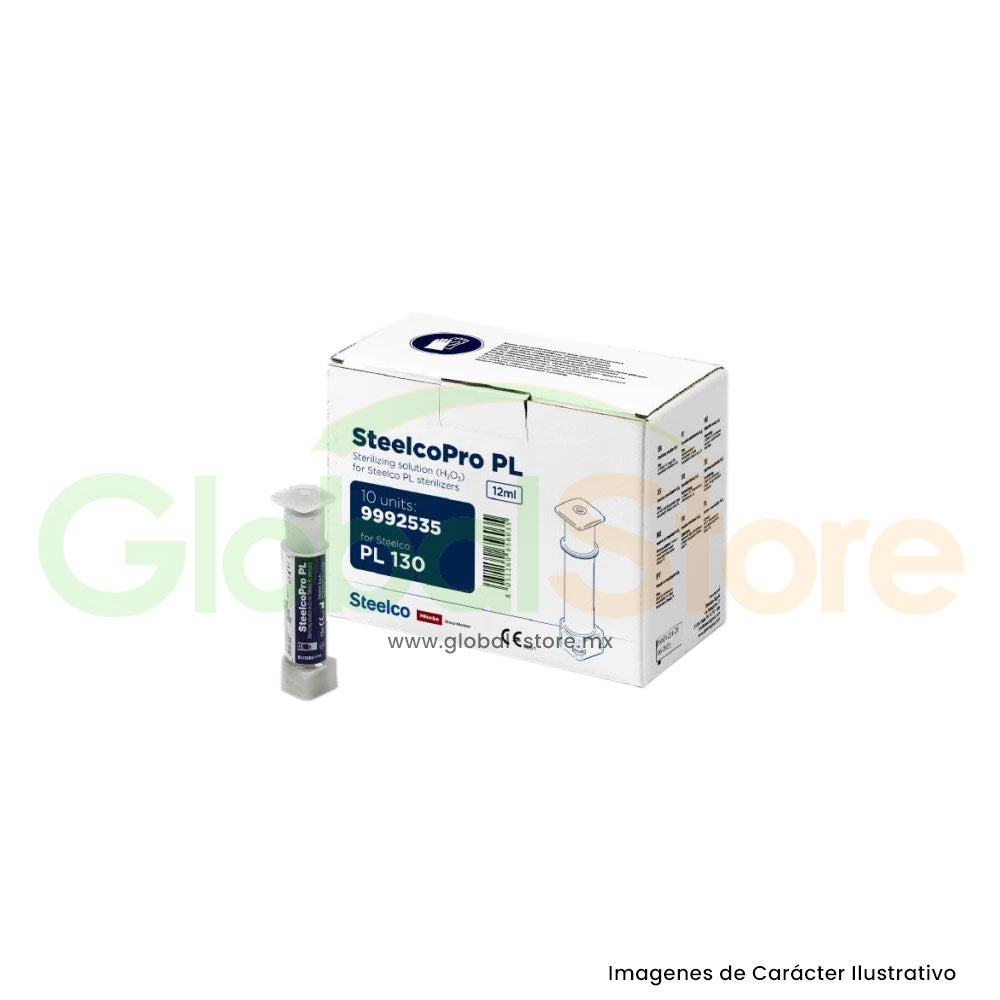 Cartucho esterilizante de H2O2, SteelcoPro PL130