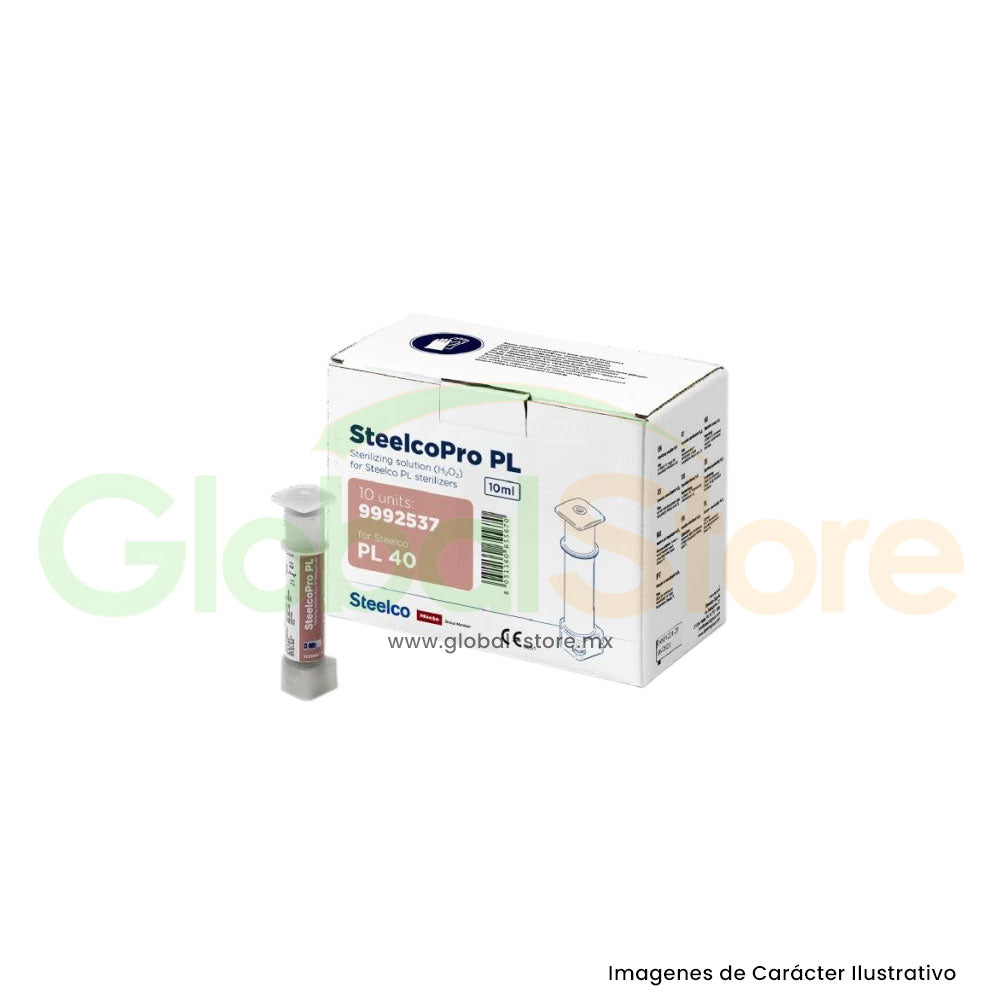 Cartucho esterilizante de H2O2, SteelcoPro PL40