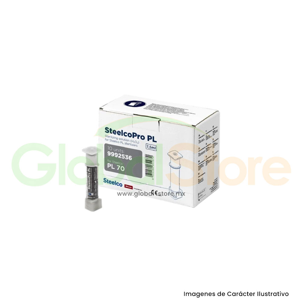Cartucho esterilizante de H2O2, SteelcoPro PL70