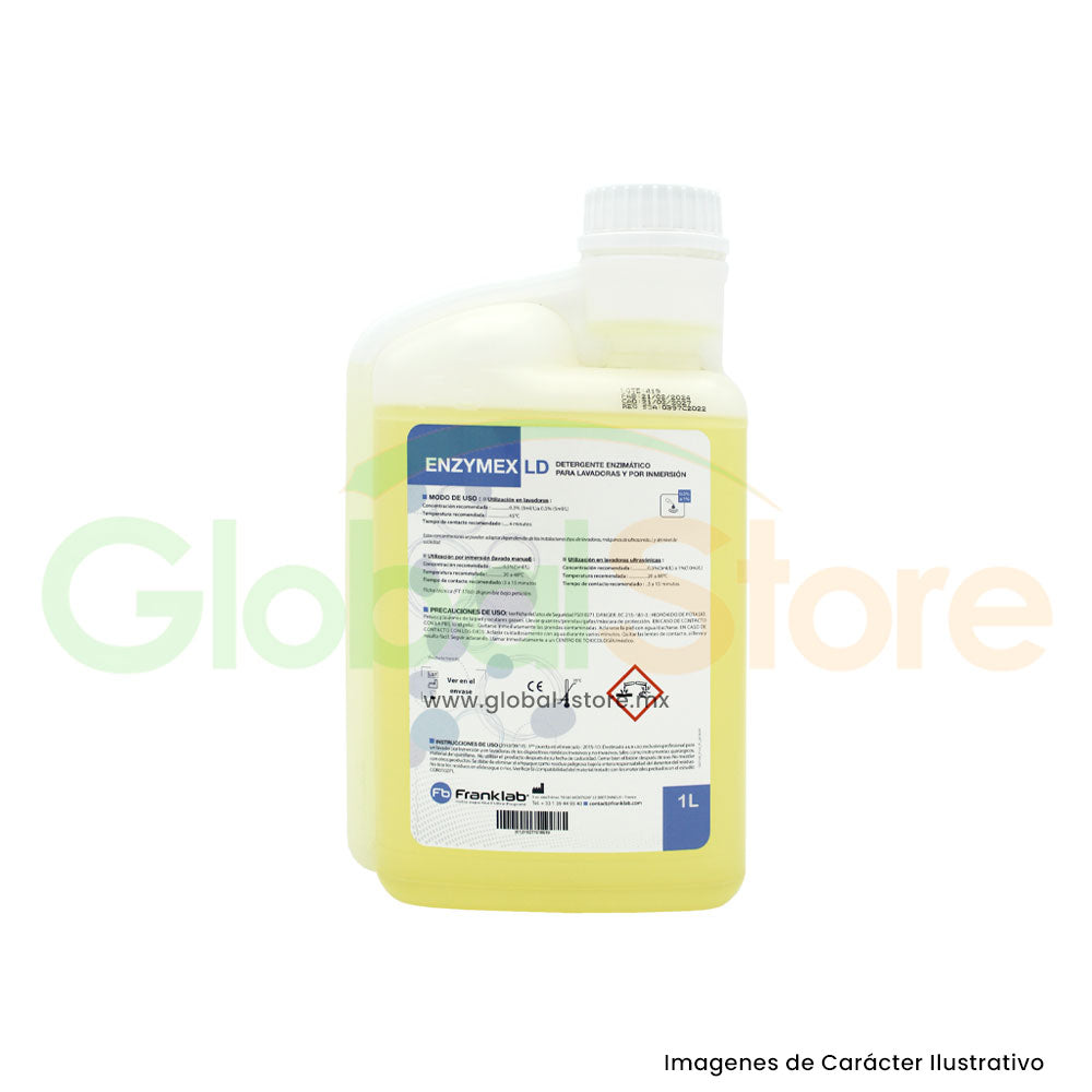 Detergente Liquido Enzimático, Enzymex LD
