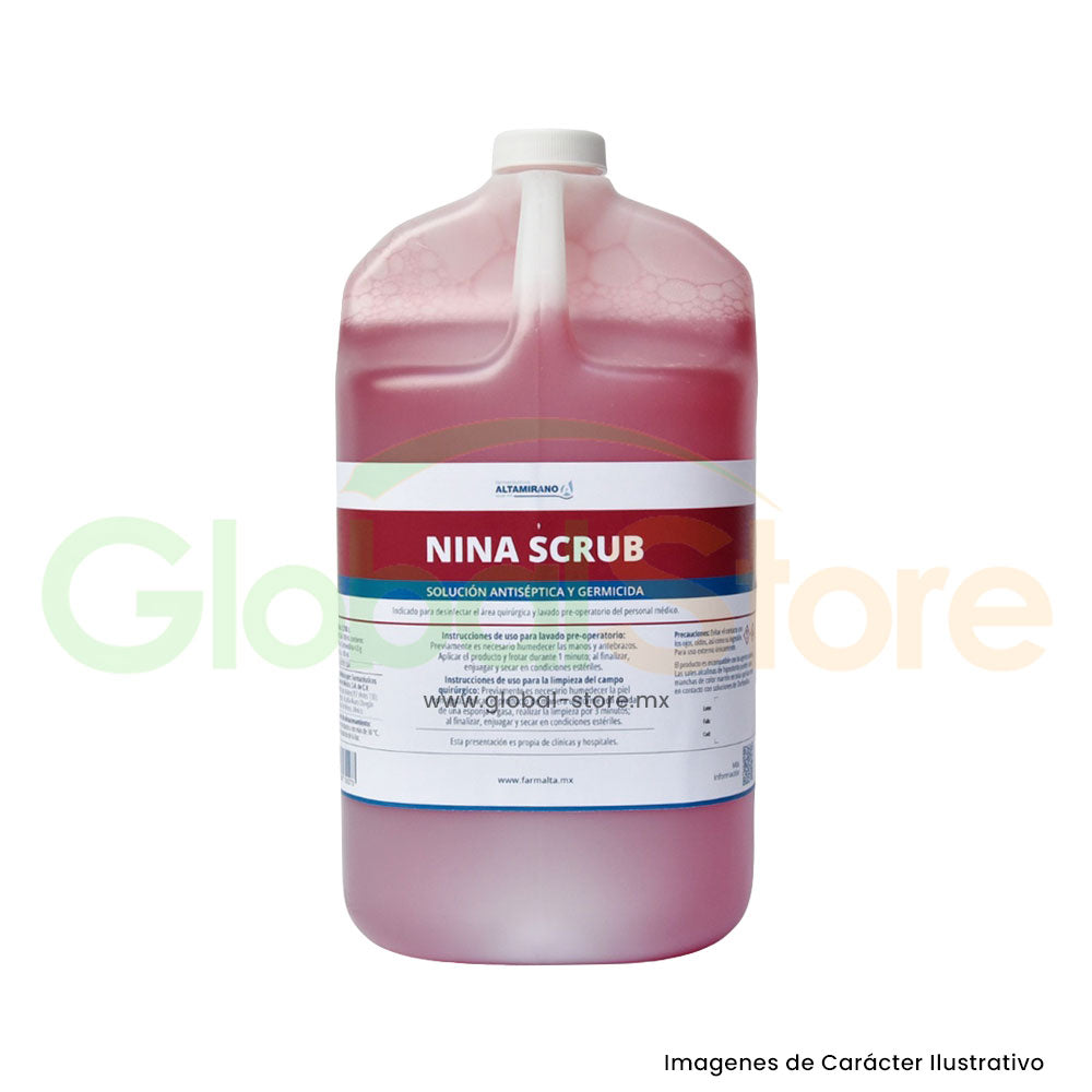 Solución Antiséptica Nina Scrub