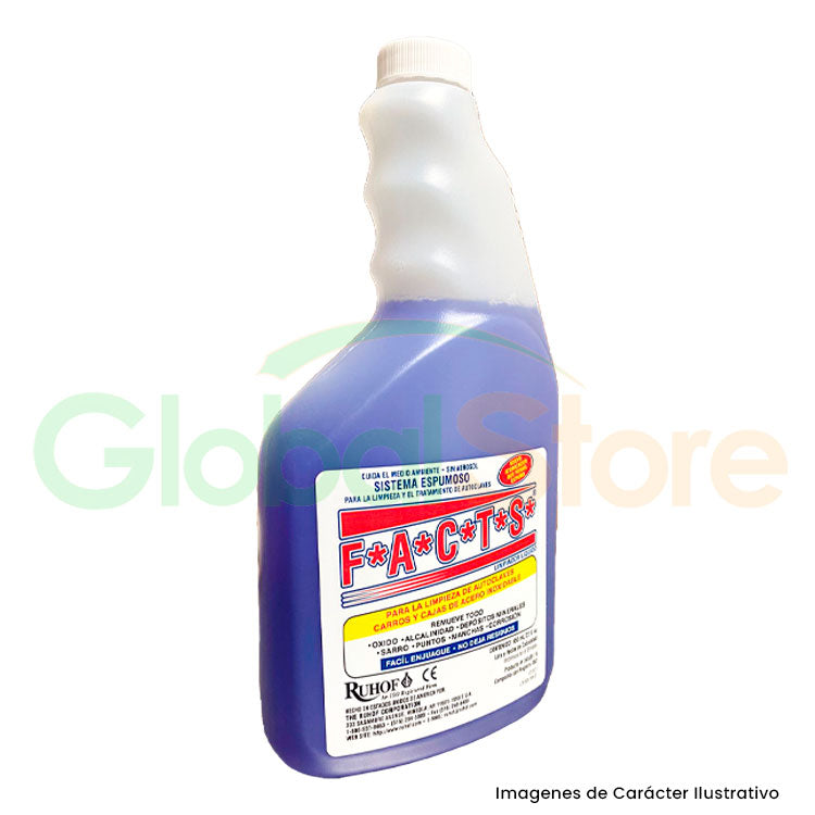 Facts sistema en espuma para tratamiento y limpieza de AUTOCLAVES