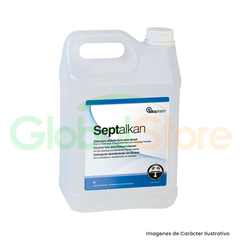 Detergente Desinfectante sin Alcohol Septalkan