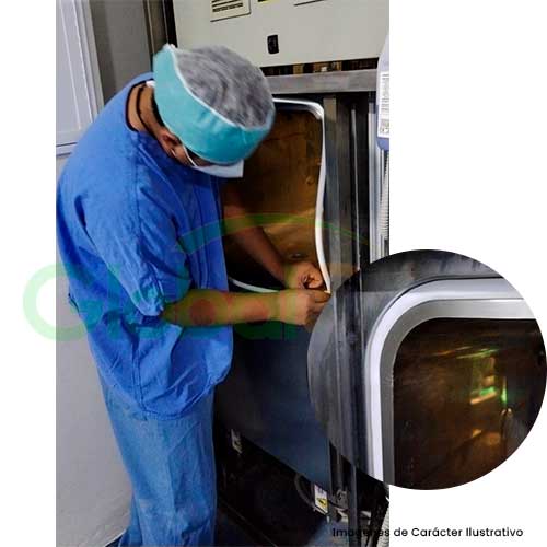 Grasa lubricante para Empaque de Puerta deslizable de Autoclaves