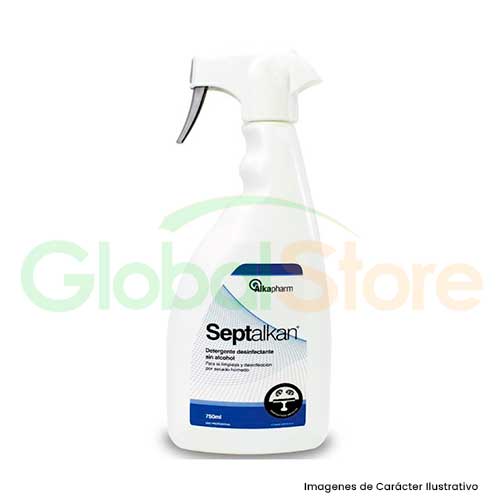 Detergente Desinfectante sin Alcohol Septalkan